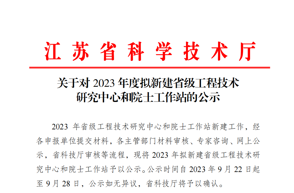 beat365集团新增两家省级工程技术研究中心